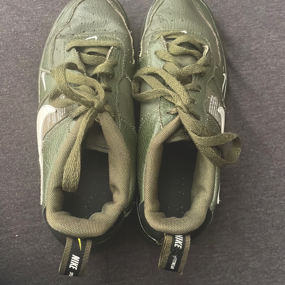 Olive green nikes